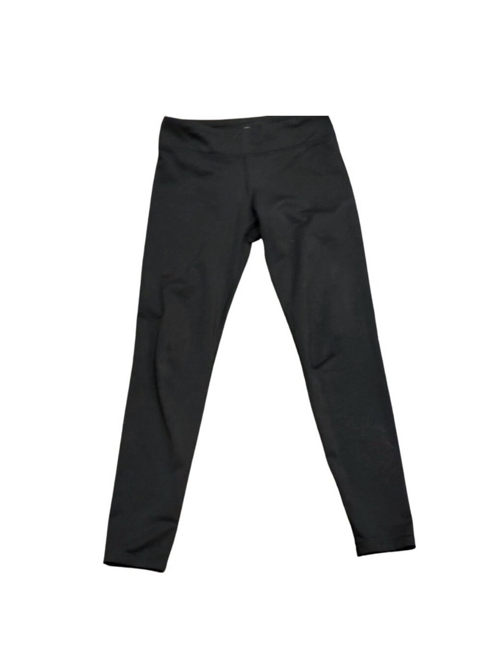 90 Degree by Reflex Black Athletic Leggings Girls Size 12 High Rise Stretch